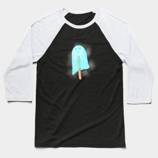 Halloween Popsicle Ghost Baseball T-Shirt